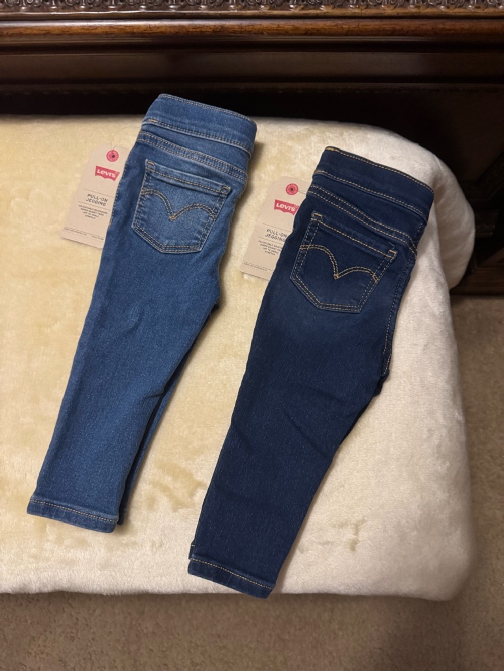 Levi's Baby Jeggings Duo - Light Blue & Dark Blue